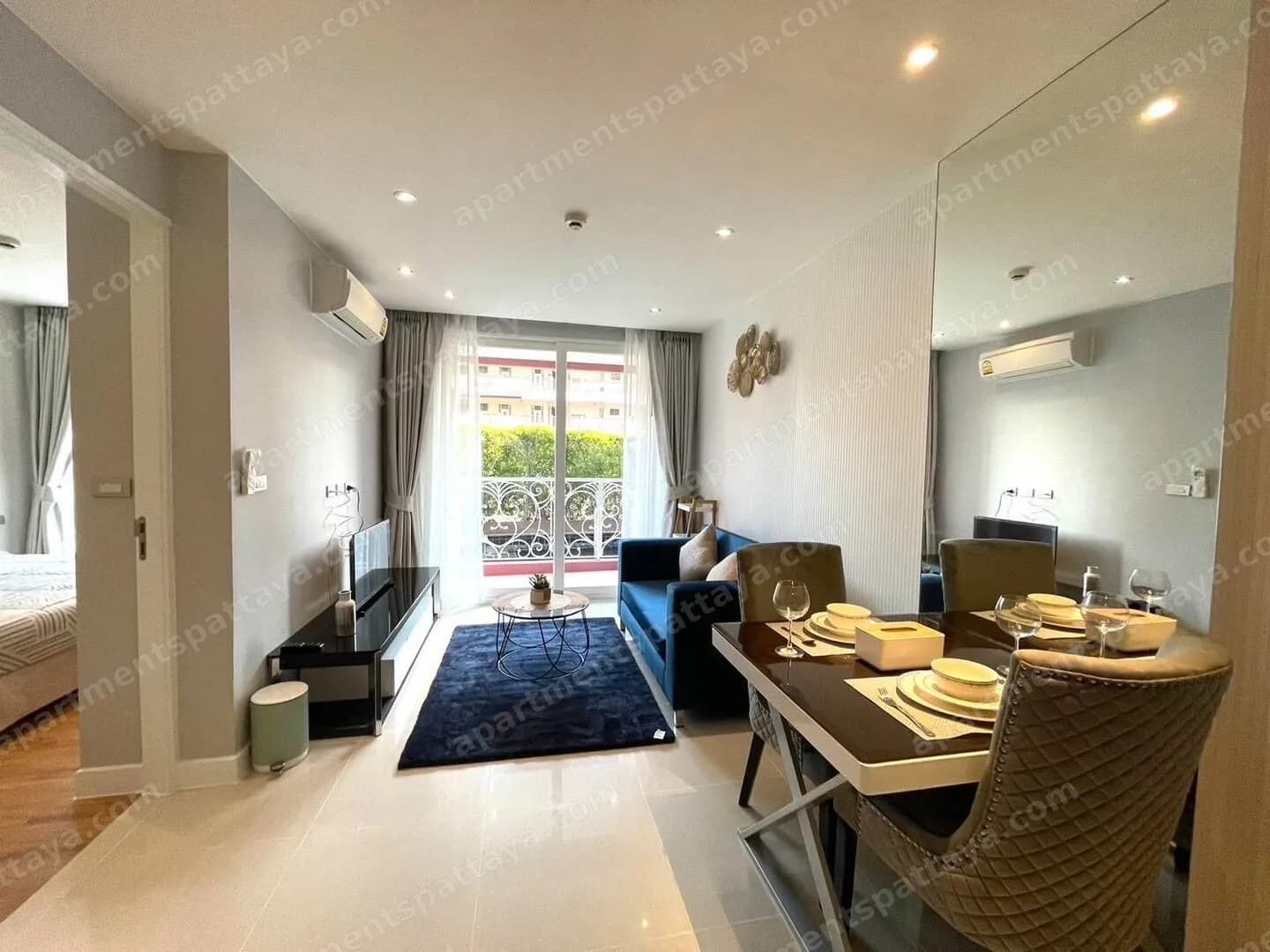 Просторные 1-bedroom апартаменты