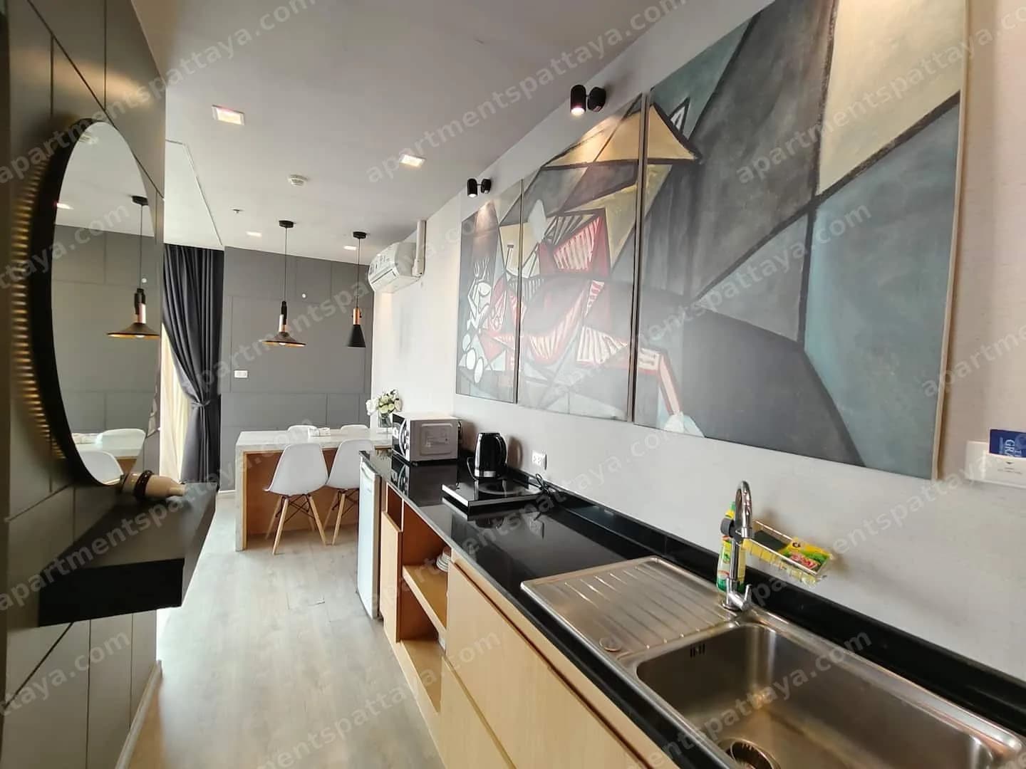 Панорамная 2-bedroom квартира у пляжа Джомтьен — фото 5
